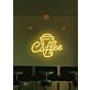 Customize Coffee Fuel Your Day with Invigorating Neon Sign