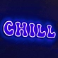 Chill Neon Sign for Relaxing Vibes