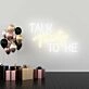 Talk Thirty to me Flirty Thirty Neon Celebration