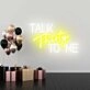 Talk Thirty to me Flirty Thirty Neon Celebration