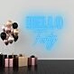 Hello Forty Welcoming a New Era in Neon Style