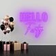 Hello Forty Welcoming a New Era in Neon Style