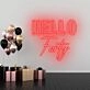 Hello Forty Welcoming a New Era in Neon Style