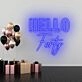 Hello Forty Welcoming a New Era in Neon Style