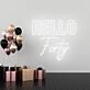 Hello Forty Welcoming a New Era in Neon Style