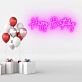 Happy Birthday Add Sparkle to Celebrations with Festive Neon