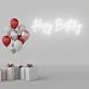 Happy Birthday Add Sparkle to Celebrations with Festive Neon