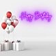 Happy Birthday Add Sparkle to Celebrations with Festive Neon