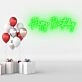 Happy Birthday Add Sparkle to Celebrations with Festive Neon