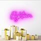 Eighteen Bright Neon Spark for Adult Life