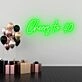 Cheers to 40 Neon Sign Toasting to Four Fabulous Decades