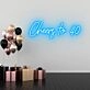 Cheers to 40 Neon Sign Toasting to Four Fabulous Decades