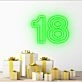 18 Celebrating Milestone Birthdays with Vibrant Neon