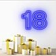 18 Celebrating Milestone Birthdays with Vibrant Neon
