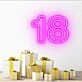18 Celebrating Milestone Birthdays with Vibrant Neon