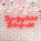 They're Tying The Knot Wedding Bliss Captured in Neon