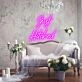Just Hitched Joyous Neon Celebration for Newlyweds
