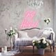 Just Hitched Joyous Neon Celebration for Newlyweds