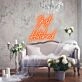 Just Hitched Joyous Neon Celebration for Newlyweds