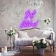 Just Hitched Joyous Neon Celebration for Newlyweds