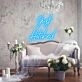 Just Hitched Joyous Neon Celebration for Newlyweds