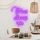 It Was Always You Neon Light Revealing True Love