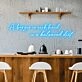 Burger Balanced Diet Whimsical Neon for Casual Eateries