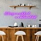 Burger Balanced Diet Whimsical Neon for Casual Eateries