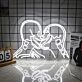 Embrace Each Other Warm Neon for Romantic Settings