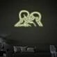 Embrace Each Other Warm Neon for Romantic Settings