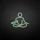 'Sit my meditation' neon sign