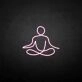 'Sit my meditation' neon sign