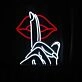 Seductive Lips Alluring Neon Sign for Trendy Spaces