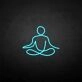 'Sit my meditation' neon sign