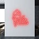 Customize Ice Cream Radiant Neon for Sweet Treat Locations