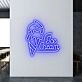 Customize Ice Cream Radiant Neon for Sweet Treat Locations