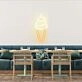 Ice Cream Swirl Whimsical Neon for Dessert Stations