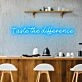 Taste The Difference Neon for Discerning Palates