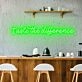 Taste The Difference Neon for Discerning Palates