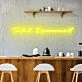 Taste It Experience Neon Sparking Culinary Curiosity