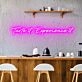 Taste It Experience Neon Sparking Culinary Curiosity