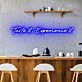 Taste It Experience Neon Sparking Culinary Curiosity