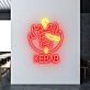 Customize Fiery Kebab Light Up Your Grill Passion with Neon