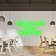 Hand Made Here Every Day Highlight Craftsmanship with Neon Art
