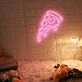 Cheesy Pizza Indulge in Cheesy Delights with Neon