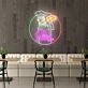 Customize Pizza & Chef Celebrate Culinary Art with Neon Display