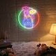 Customize Pizza & Chef Celebrate Culinary Art with Neon Display