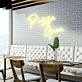 Pizza Open Welcome Pizza Lovers with Bright Neon