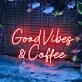Good Vibes & Coffee Spread Positivity with Lively Neon