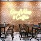 Good Vibes & Coffee Spread Positivity with Lively Neon